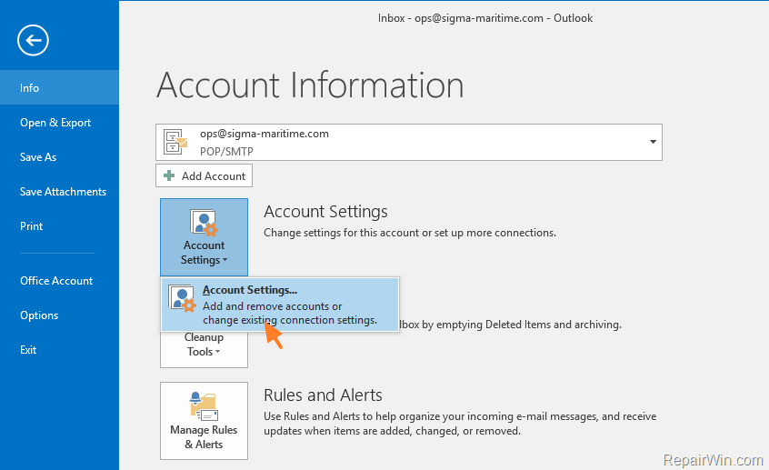 how to change email for microsoft account