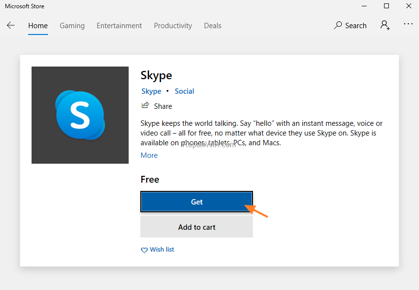 instal Skype 8.101.0.212