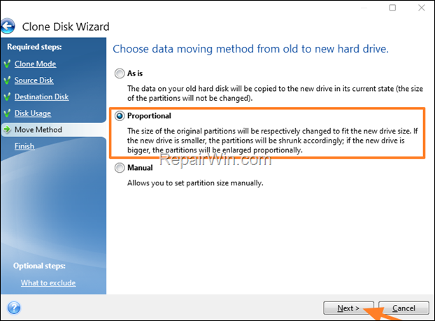 How to Migrate Windows 10/11 to a new Disk 