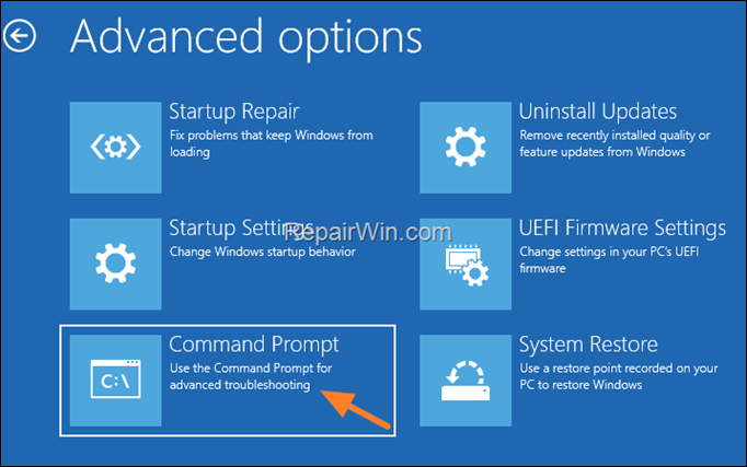 windows re command prompt